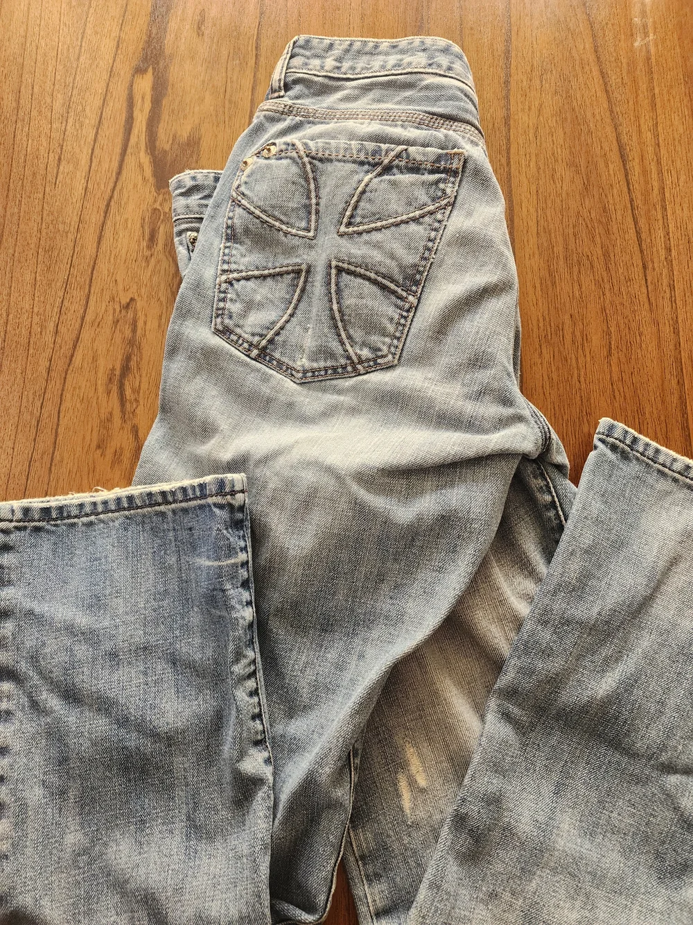 Marc Ecko Blue Bootcut Jeans Men's W34 L30 y2k